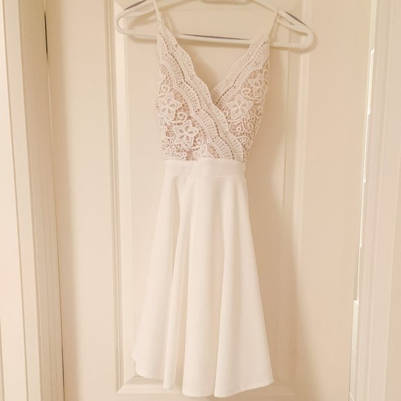White dress